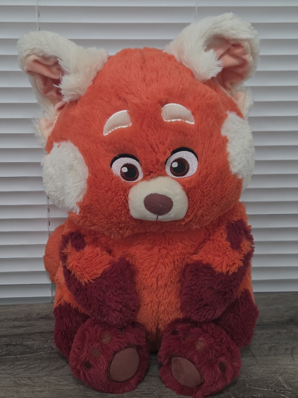 Disney Orange and Cream Red Panda Plush